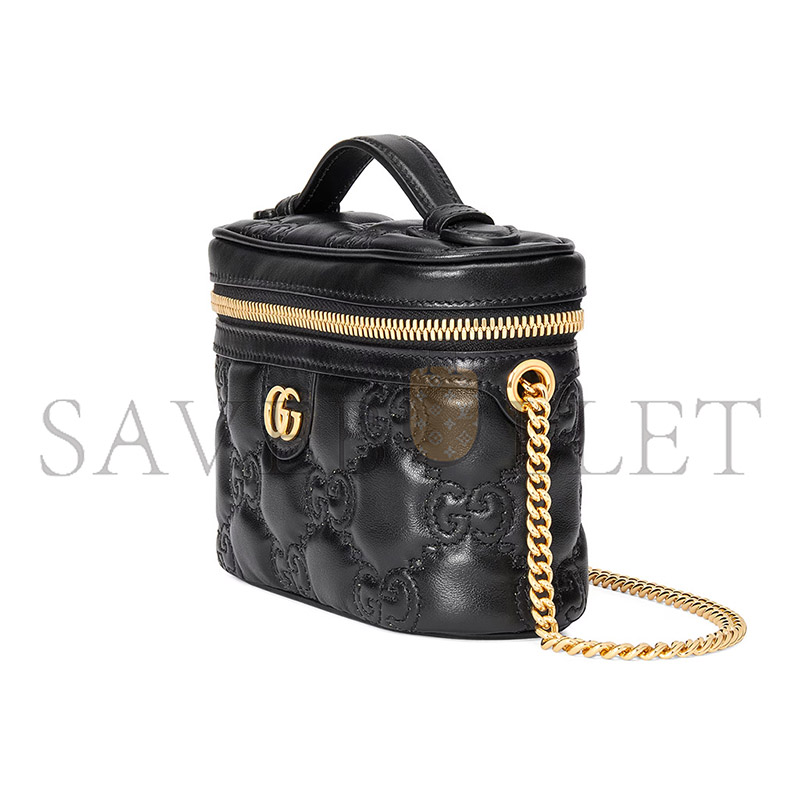 GUCCI GG MATELASSÉ TOP HANDLE MINI BAG 723770 (16*10.5*5cm)